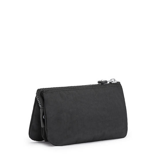 Kipling Creativity Large Fashion Pouch Bags Black Noir | AU 2079NW